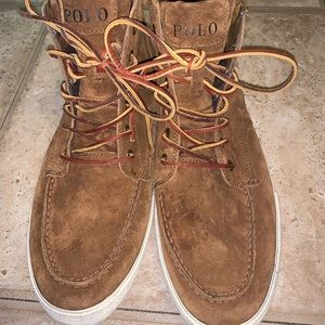 Men’s Ralph Lauren high top Casual suede shoe